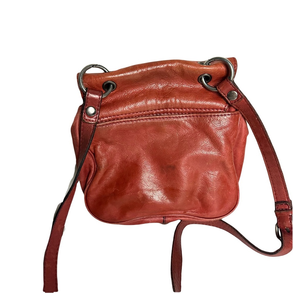 Vintage Patricia Nash Red Leather Crossbody Bag - Picture 2 of 5